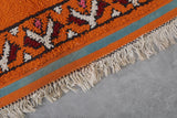 Moroccan berber rug 4.1 X 11.4 Feet