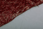 Red Moroccan Rug 7.3 ft x 9.4 ft