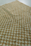 Moroccan Handmade Rug 5.4 x 5.6 ft Checkered Rug