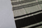 Striped Moroccan Hallway Kilim Rug 4.3 X 11 Feet