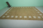 Handmade Moroccan Rug - 8.8 x 12.8 Feet | Large Wool Carpet