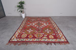 Handwoven Moroccan Boujaad Rug - 6.3 x 8.9 Feet