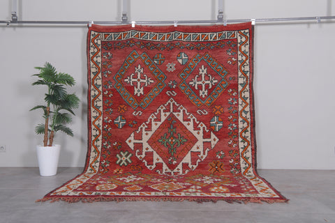 Moroccan Boujaad rug 6.3 X 8.9 Feet