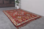 Handwoven Moroccan Boujaad Rug - 6.3 x 8.9 Feet