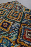 Moroccan Boucherouite rug 3 X 6.5 Feet