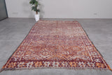 Moroccan Boujaad Rug with Subtle Geometric Design - 6.3 x 11.5 Feet