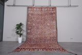 Moroccan Boujaad Rug with Subtle Geometric Design - 6.3 x 11.5 Feet