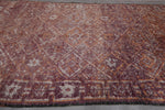 Moroccan Boujaad Rug with Subtle Geometric Design - 6.3 x 11.5 Feet