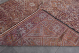 Moroccan Boujaad Rug with Subtle Geometric Design - 6.3 x 11.5 Feet