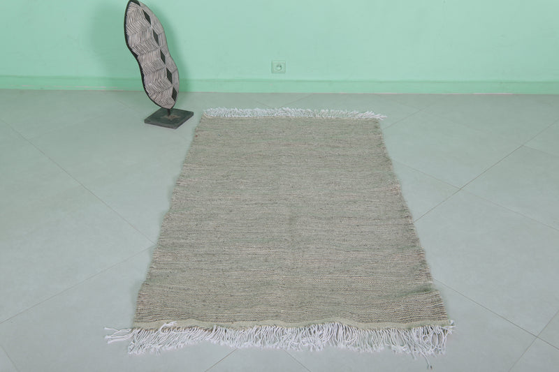 Moroccan Wool Rug - 3.2 x 5.1 FT | Handwoven Home Decor