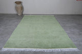 Custom Moroccan rug green - Moroccan Handmade Area rug