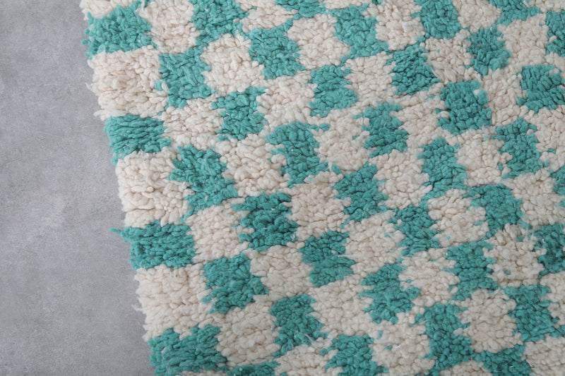 Handmade Checkerboard Rug - Large Area | 8 x 9.8 ft