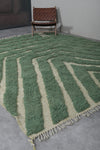 Authentic rug - Moroccan Beniourain Red rug - Wool rug