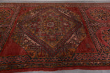 Moroccan Vintage Rug with Ornate Floral Patterns - 5.6 x 11.2 Feet