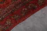 Moroccan Vintage Rug with Ornate Floral Patterns - 5.6 x 11.2 Feet