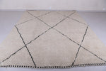 Beige Hand Knotted rug - Moroccan rug - Custom rug