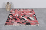 beni ourain rug 3.8 X 5.1 Feet