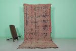 Vintage Moroccan Rug 4.8 X 9.6 Feet