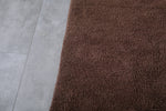 Brown Moroccan rug 6.1 X 8 Feet