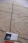 Beige Hand Knotted rug - Moroccan rug - Custom rug