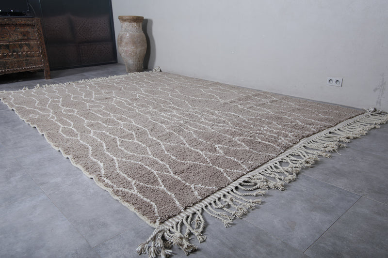 Moroccan Traditional Rug - 8.2 x 11.4 Feet | Handwoven Wool