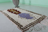 Beautiful Moroccan Tribal Rug 2.3 X 4.7 Feet