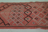 Moroccan Rug 2.7 X 9.2 Feet