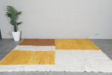 Hand-Knotted Moroccan rug - Custom rug - Wool rug