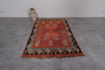 Handwoven Tribal Moroccan Rug - 4 x 6.5 Feet