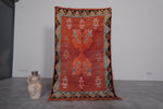 Handwoven Tribal Moroccan Rug - 4 x 6.5 Feet