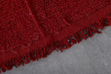 Small berber rug 1.7 X 3.2 Feet - red rug