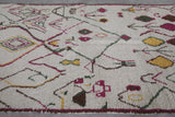 Azilal Berber rug 5 X 9 Feet - vintage rug