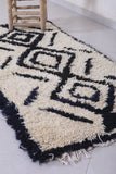 Moroccan Berber Rug – Geometric Diamond Design, 2.7 X 6 Feet