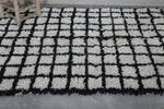 handmade berber rug 4.6 FT X 6.2 Feet - striped rug