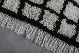 handmade berber rug 4.6 FT X 6.2 Feet - striped rug