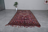 Moroccan Vintage Rug with Intricate Patterns - 6.5 x 13.8 Feet