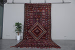 Moroccan Vintage Rug with Intricate Patterns - 6.5 x 13.8 Feet