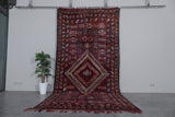 Moroccan Vintage Rug with Intricate Patterns - 6.5 x 13.8 Feet