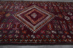 Moroccan Vintage Rug with Intricate Patterns - 6.5 x 13.8 Feet