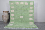 Green Moroccan rug 6 X 8 Feet