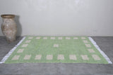 Green Moroccan rug 6 X 8 Feet