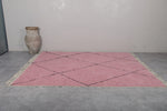 Moroccan rug Beni ourain Pink - Handmade Custom rug