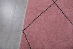 Moroccan rug Beni ourain Pink - Handmade Custom rug