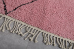 Moroccan rug Beni ourain Pink - Handmade Custom rug