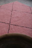 Moroccan rug Beni ourain Pink - Handmade Custom rug