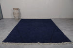 Blue Moroccan rug - Contemporary rug - Beni Wool rug