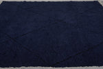 Blue Moroccan rug - Contemporary rug - Beni Wool rug