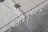 Handwoven berber rug 4.9 FT X 8.7 FT