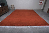 Beni Ourain Terracotta rug - Custom moroccan rug