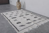 Moroccan kilim rug 3.2 FT X 4.9 FT